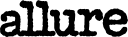 Allure logo